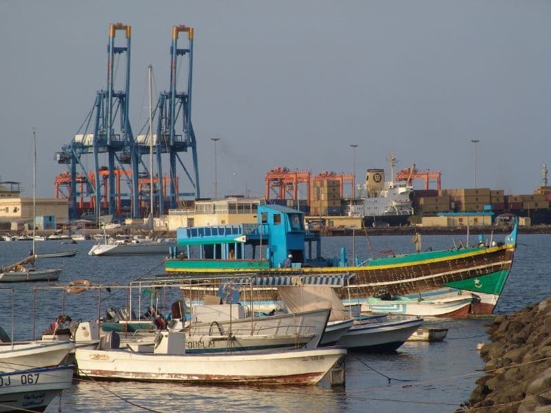 Illustration — Djibouti Port