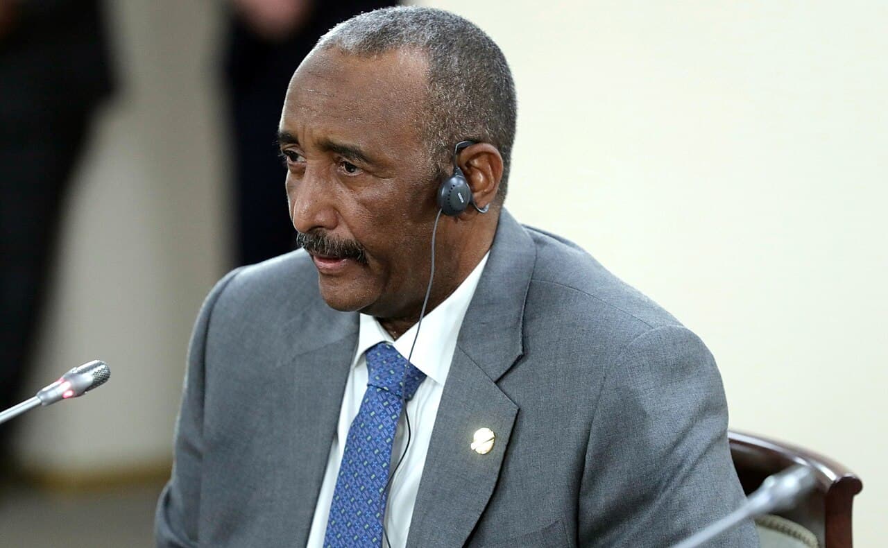 Illustration — Chairman of the Sovereignty Council of Sudan Abdel Fa 55de66e285