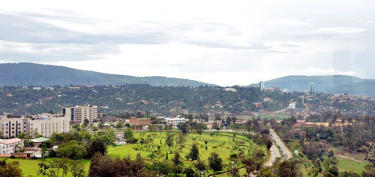 Illustration — Kigali skyline