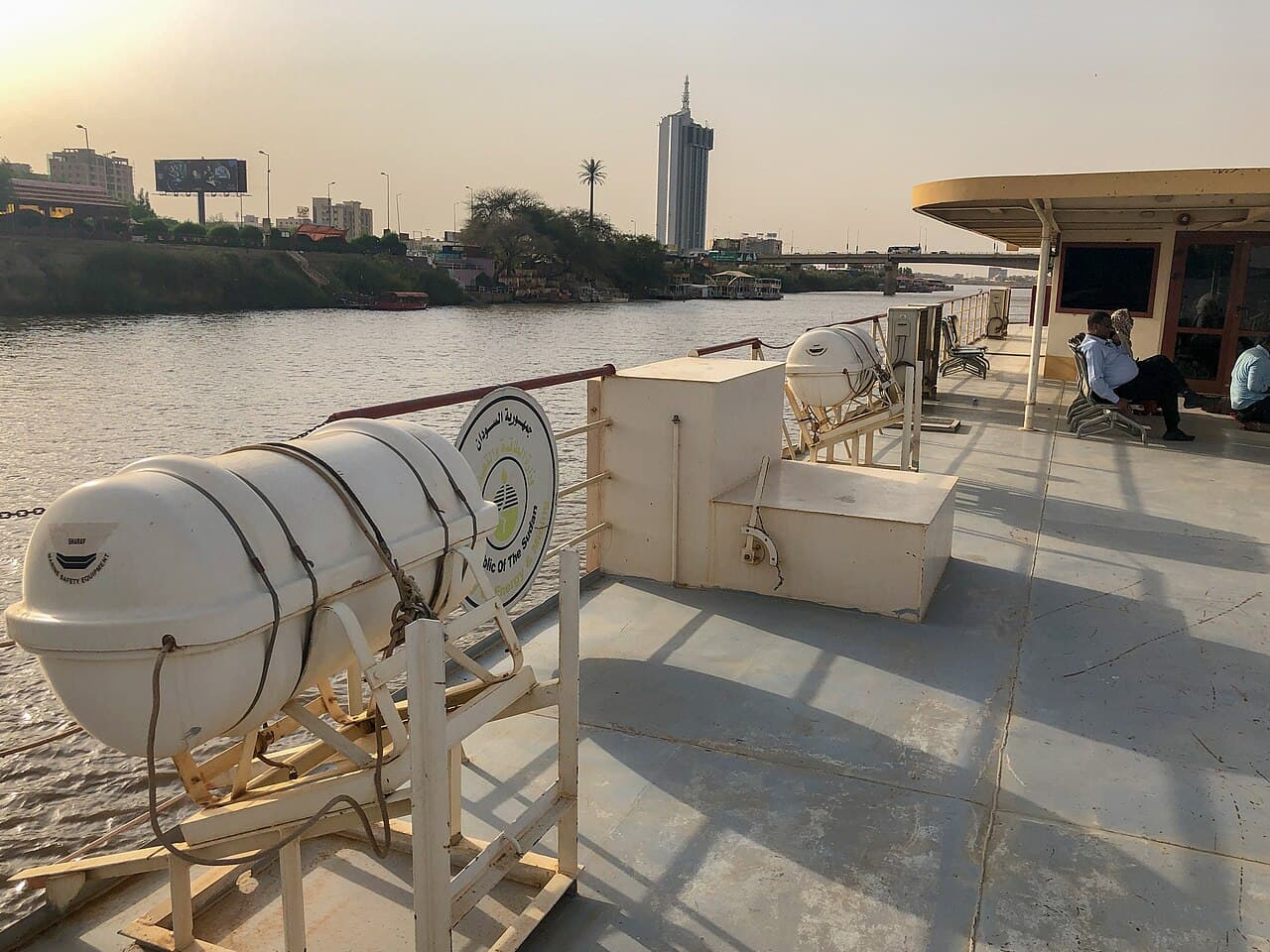 Illustration — The Blue Nile in Khartoum