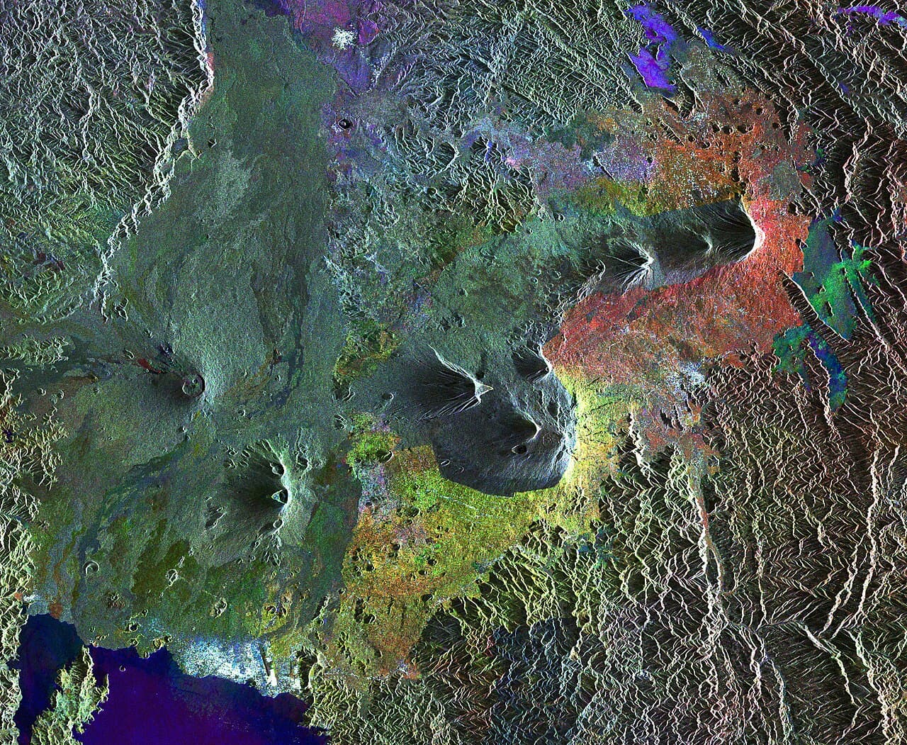 Illustration — Virunga Mountains