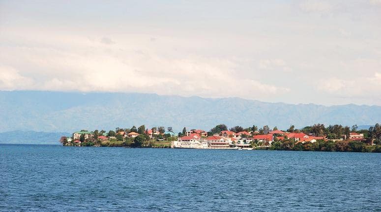 Illustration — Goma Lake Kivu DRC Zaire - Congo Photo by Sascha Grabow