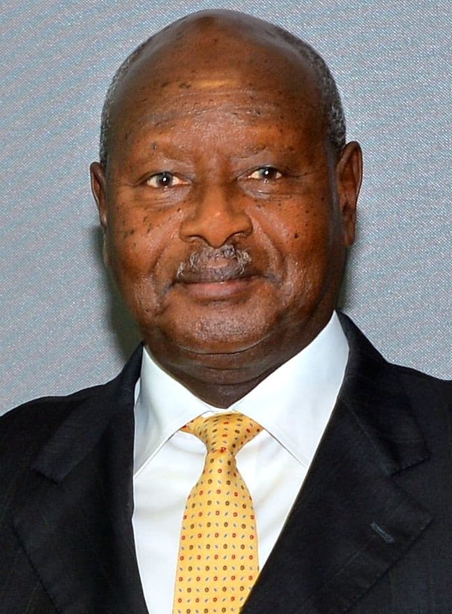 Illustration — Yoweri Museveni September 2015